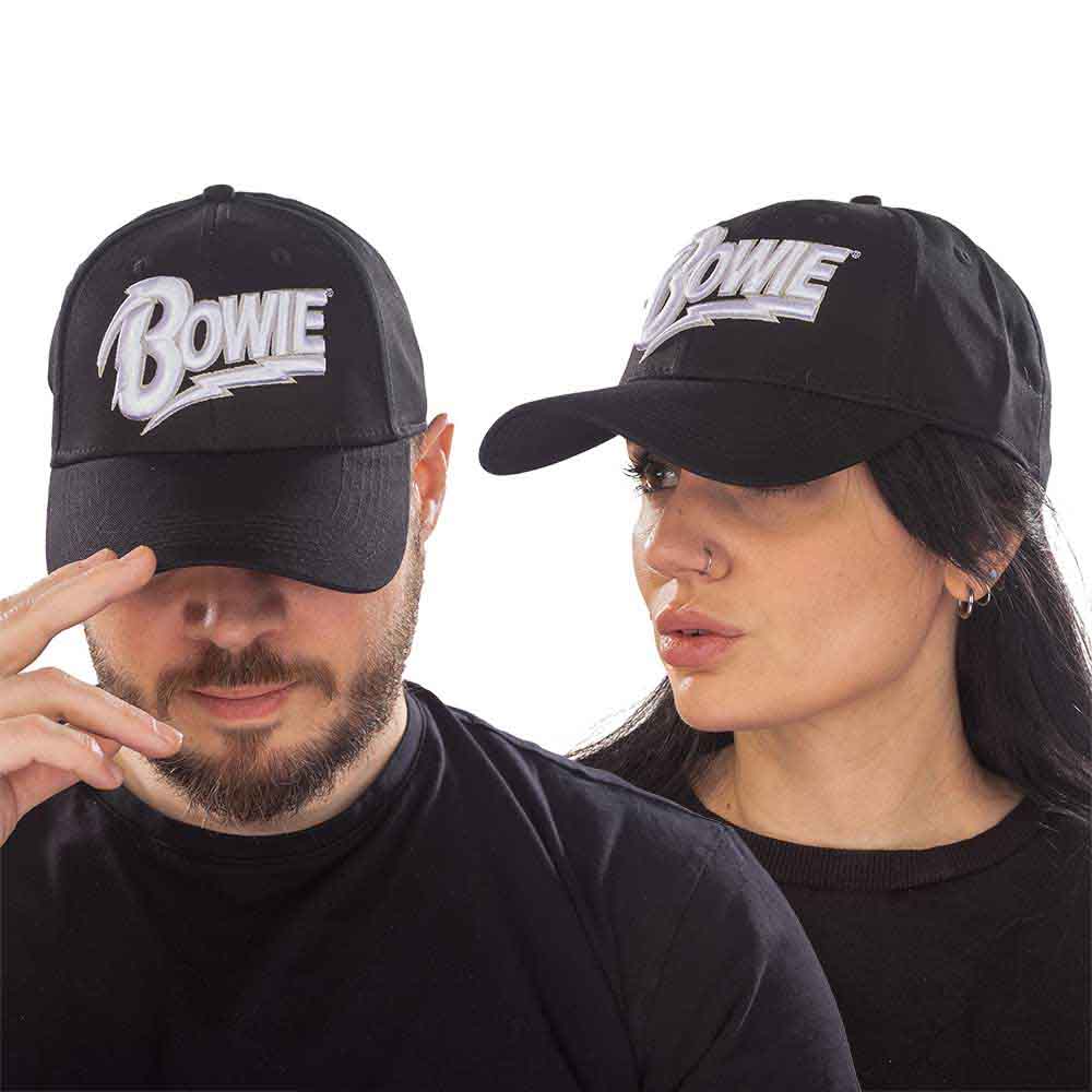 David Bowie | Flash Logo - Hat Black