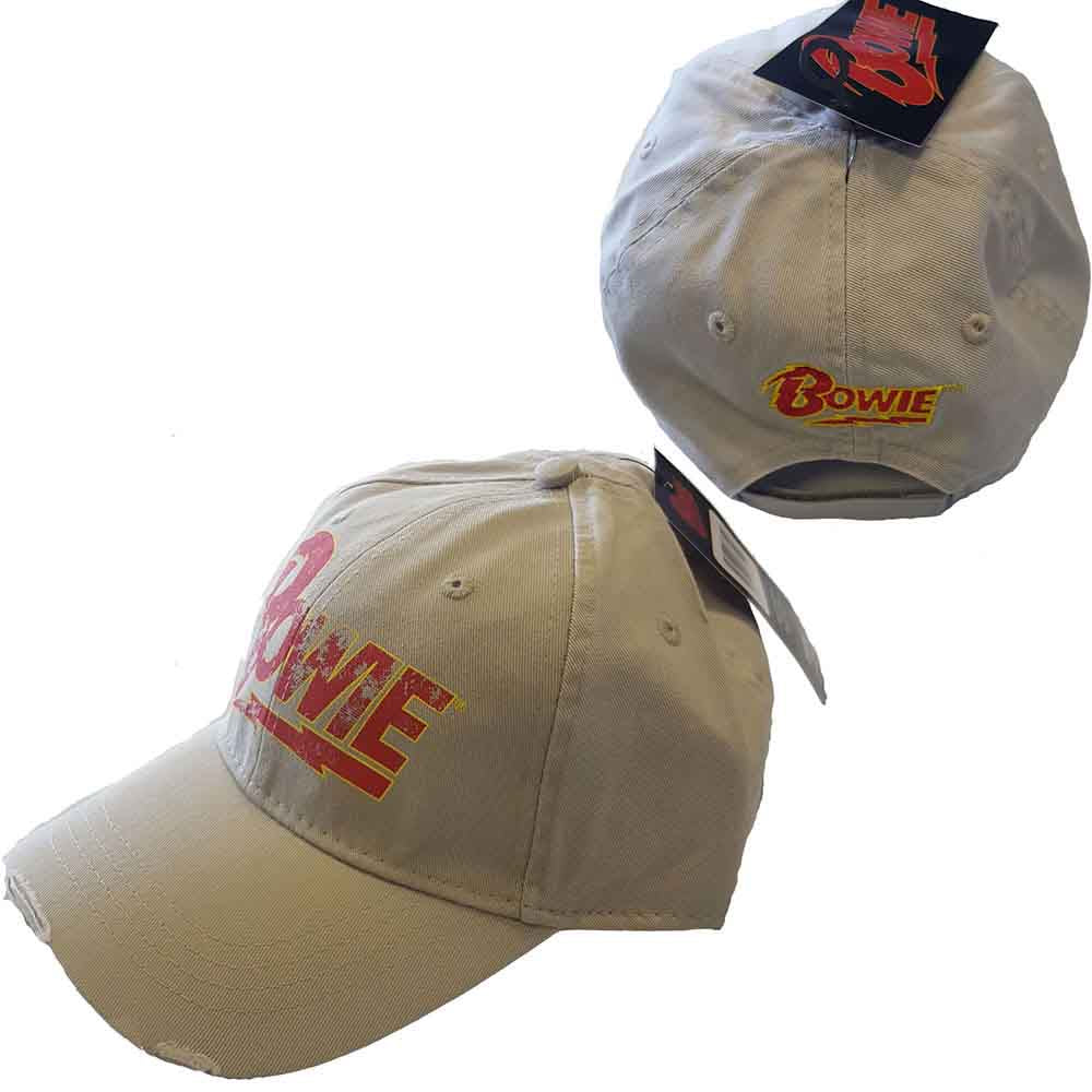 David Bowie | Flash Logo - Hat Neutral
