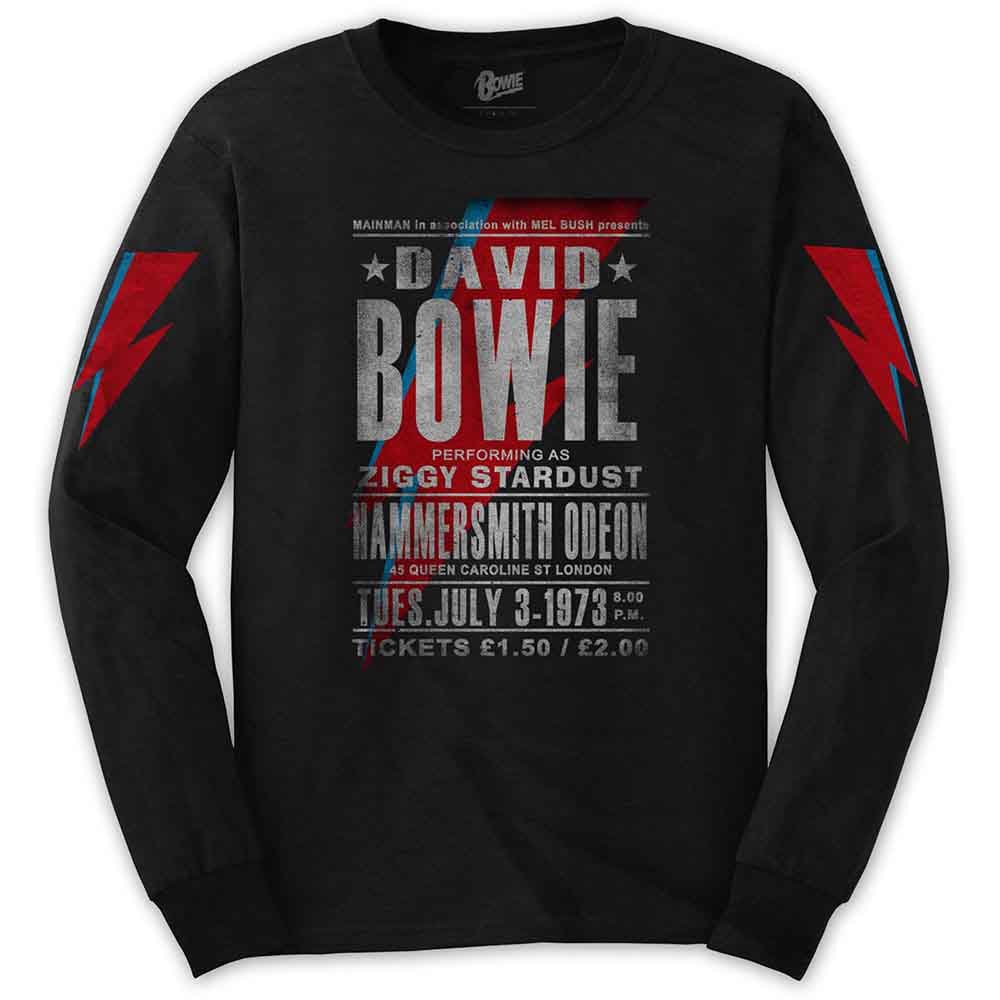 David Bowie | Hammersmith Odeon - T-Shirt Black