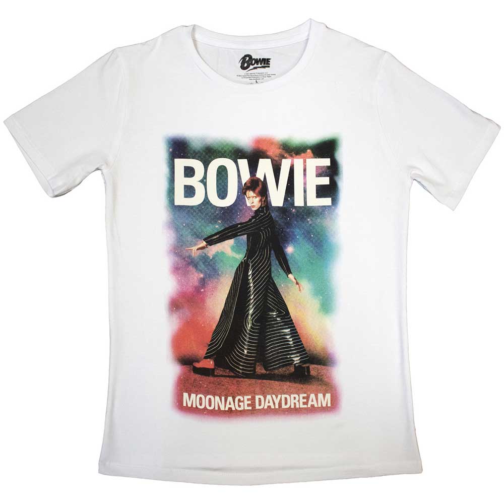 David Bowie | Moonage 11 Fade - T-Shirt White