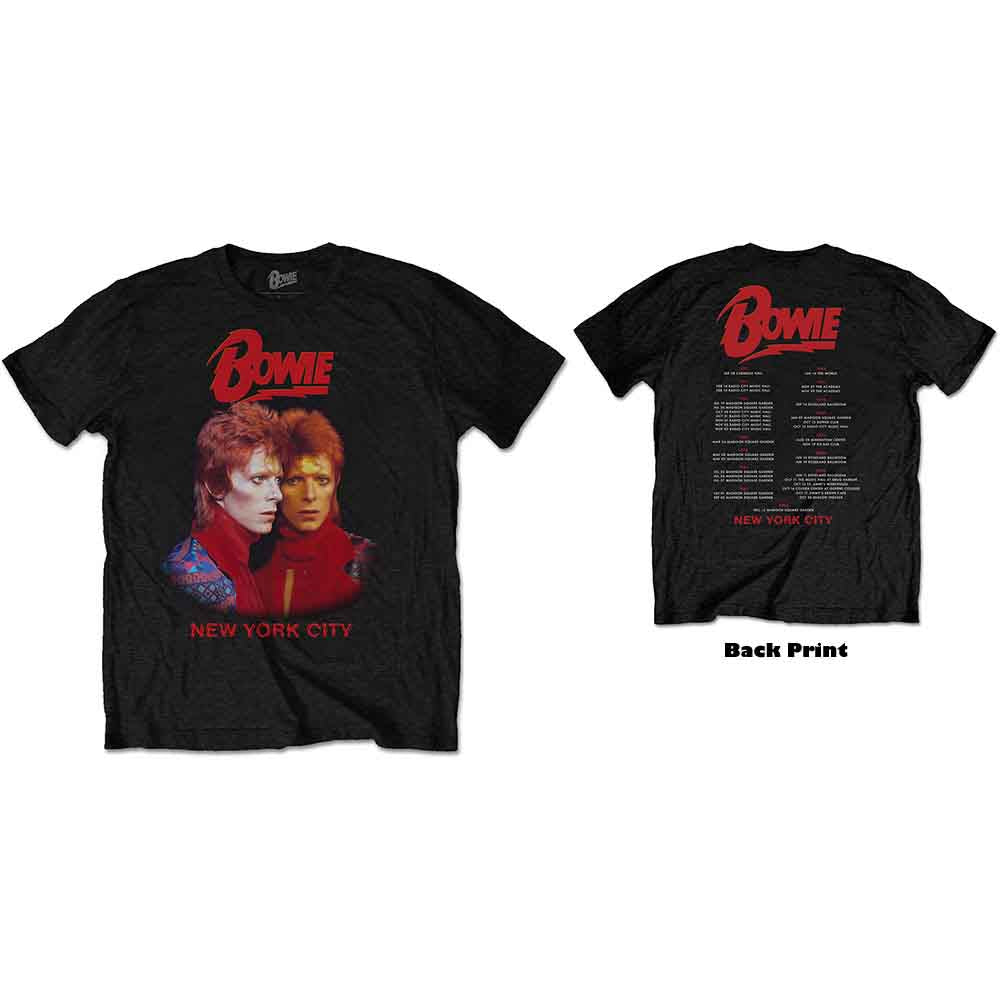 David Bowie | New York City - T-Shirt Black