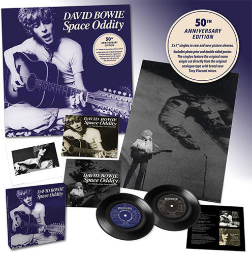 David Bowie | Space Oddity (50th Anniversary Edition) (7" Single Box Set) - Vinyl