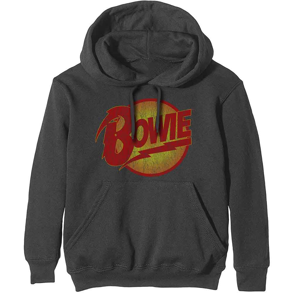 David Bowie | Vintage Diamond Dogs Logo - Sweatshirt Grey