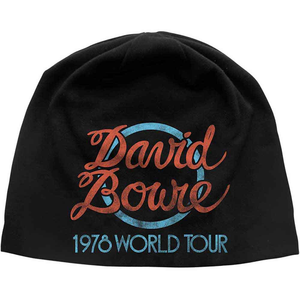 David Bowie | World Tour Logo JD Print - Hat Black