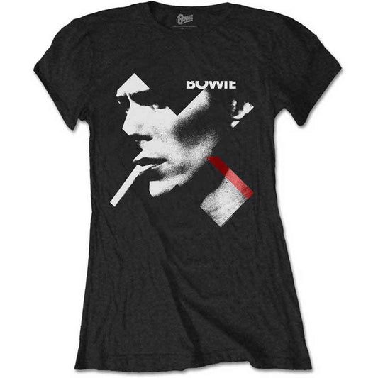 David Bowie | X Smoke Red - T-Shirt Black
