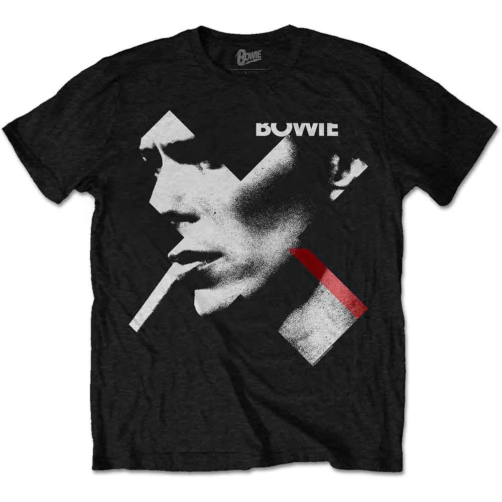 David Bowie | X Smoke Red - T-Shirt Black