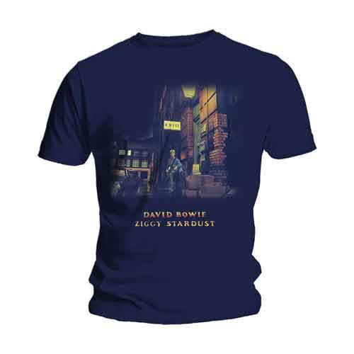 David Bowie | Ziggy Stardust - T-Shirt Blue