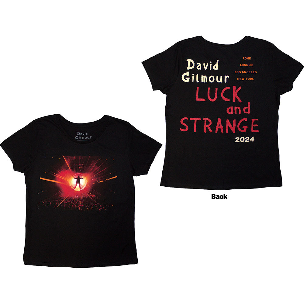 David Gilmour | Luck & Strange Stage Shot - Black