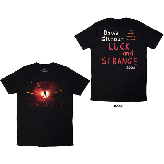 David Gilmour | Luck & Strange Stage Shot - Black