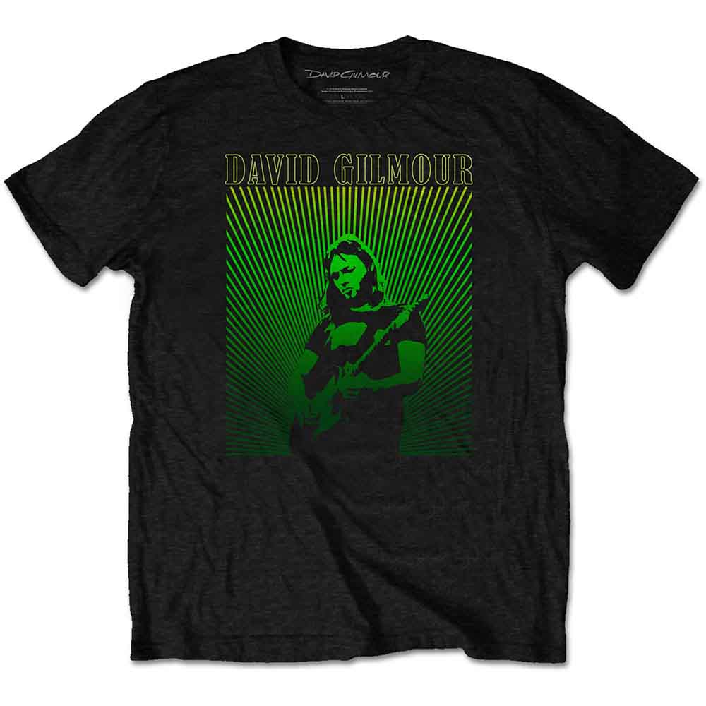 David Gilmour | Rays Gradient - T-Shirt Black