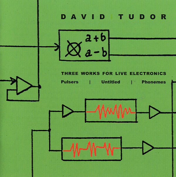 DAVID TUDOR | Three Works For Live Electronics - CD