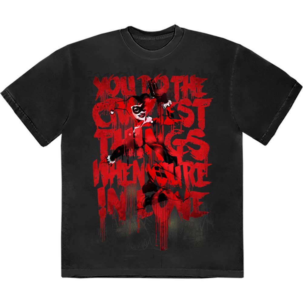 DC Comics | Harley Craziest Things - T-Shirt Black