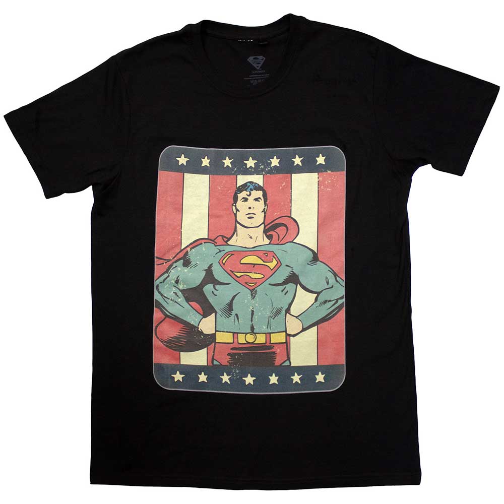 DC Comics | Superman Stripes - Black