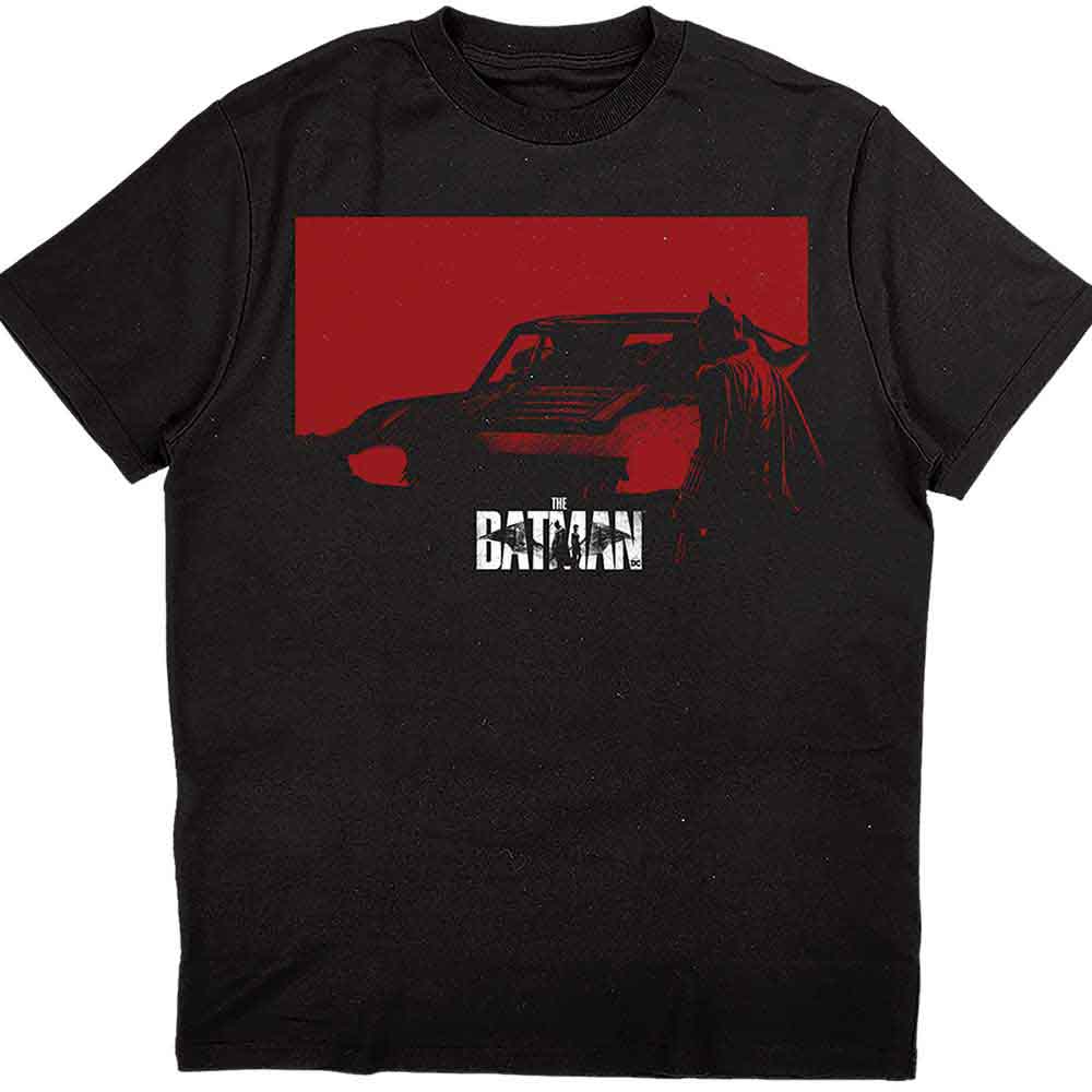 DC Comics | The Batman Red Car - T-Shirt Black