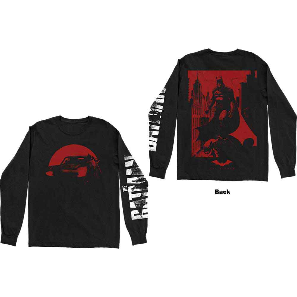 DC Comics | The Batman Red Car & Figure - T-Shirt Black