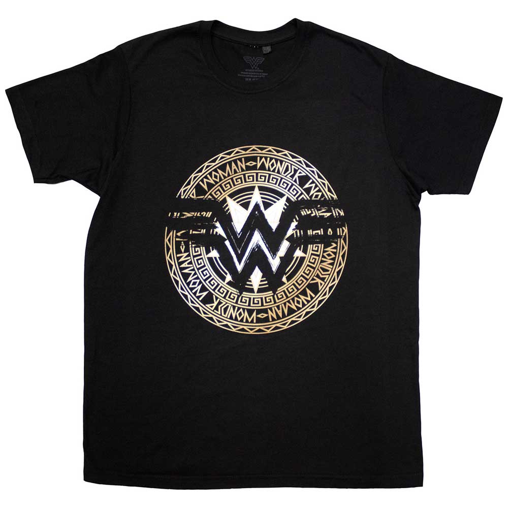 DC Comics | Wonder Woman Gold Circle - Black