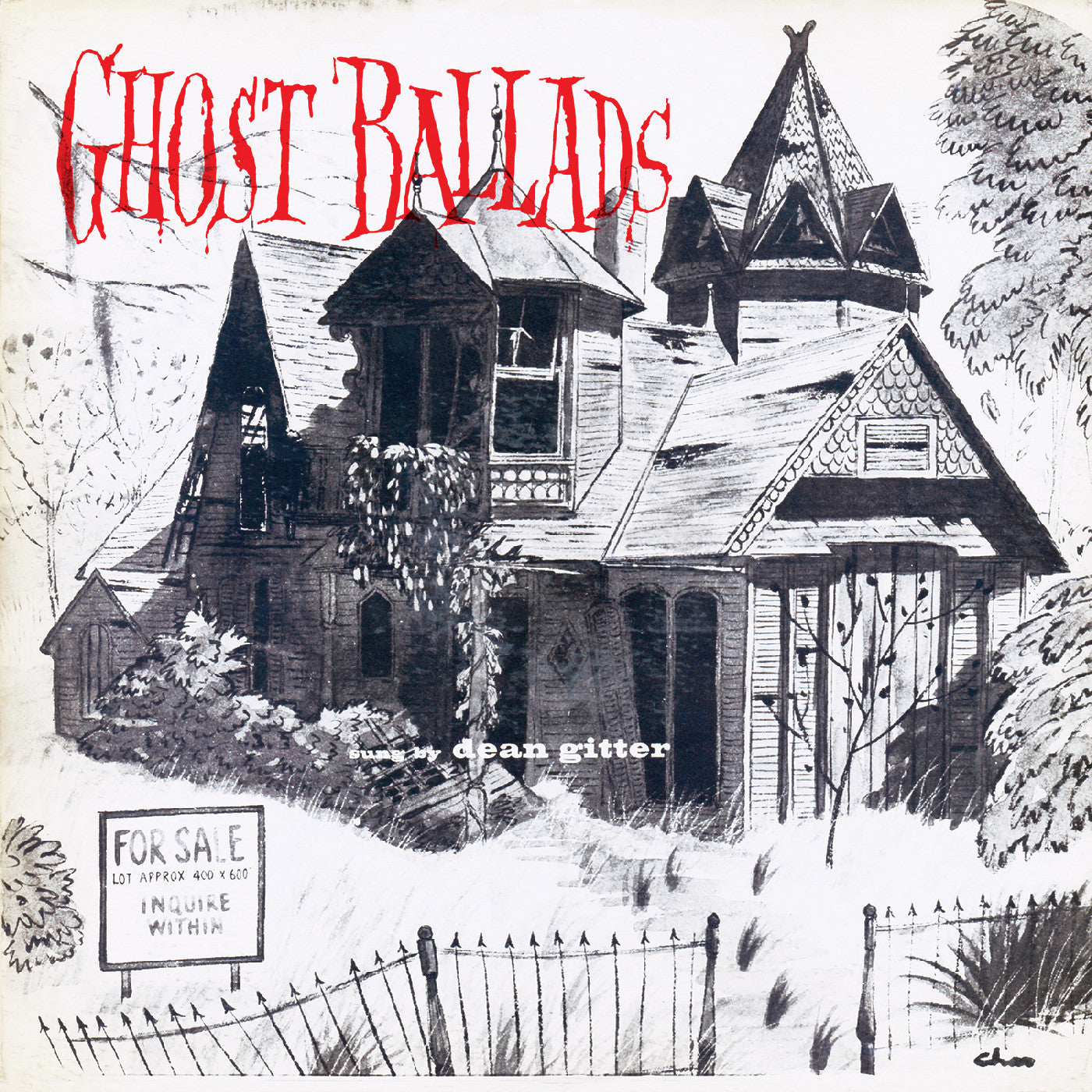Dean Gitter | Ghost Ballads (Clear W/ Orange Pumpkin Swirl Vinyl) - Vinyl