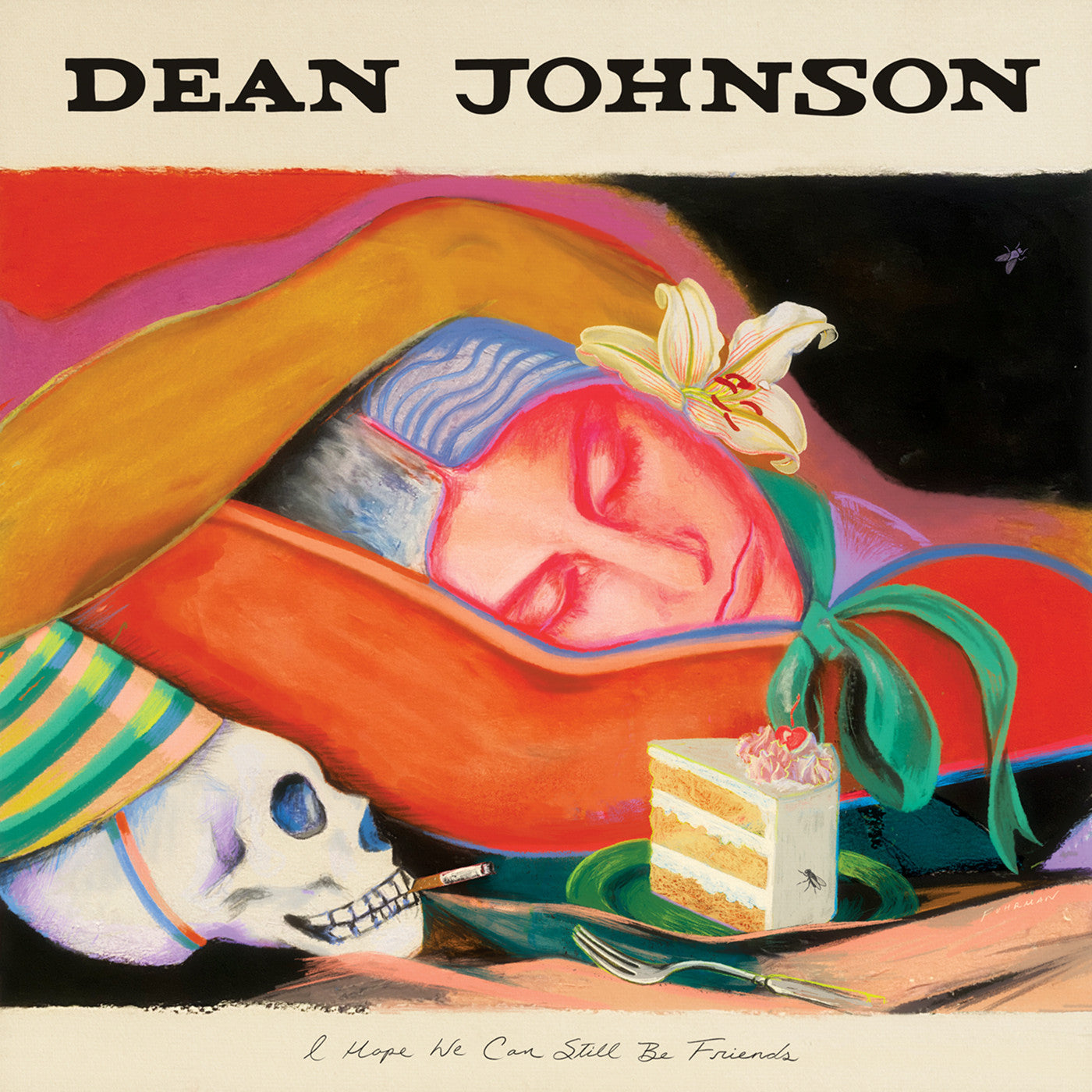 Dean Johnson | I Hope We Can Still Be Friends (Indie Exclusive Tri-Color "Sunset Cream Cake" Vinyl) - Vinyl