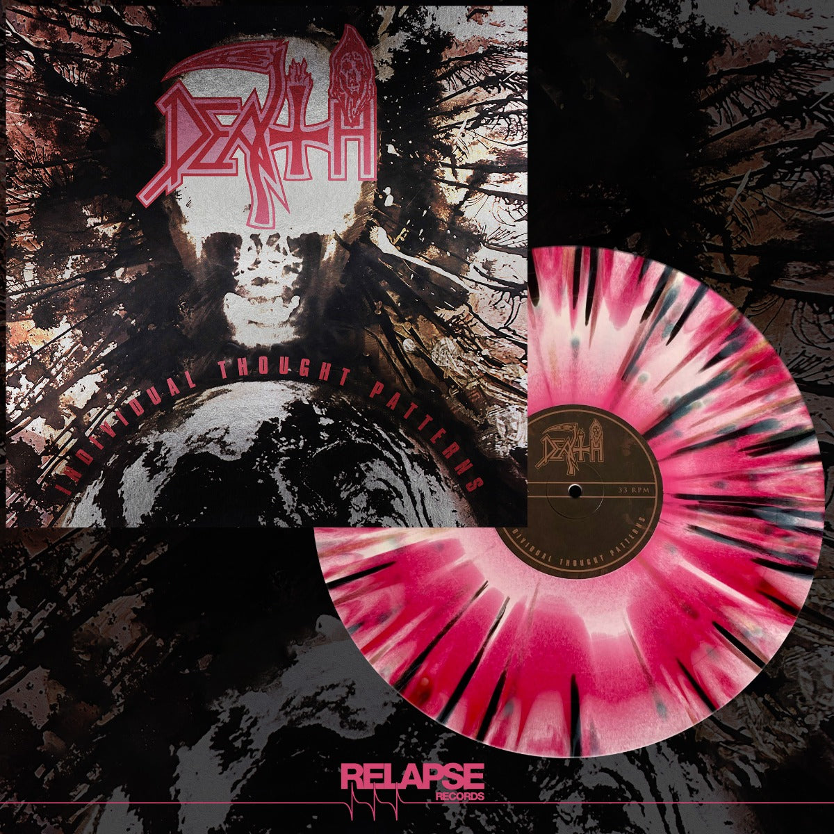 Death | Individual Thought Patterns (Colored Vinyl, Pink, White, Red, Reissue) - Vinyl
