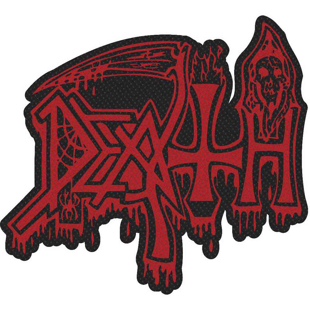 Death | Logo Cut Out Standard Patch - Merchandise
