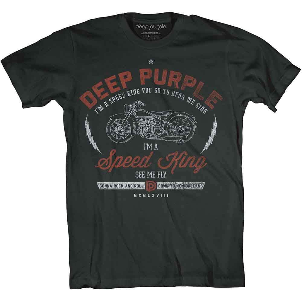 Deep Purple | Speed King - T-Shirt Black