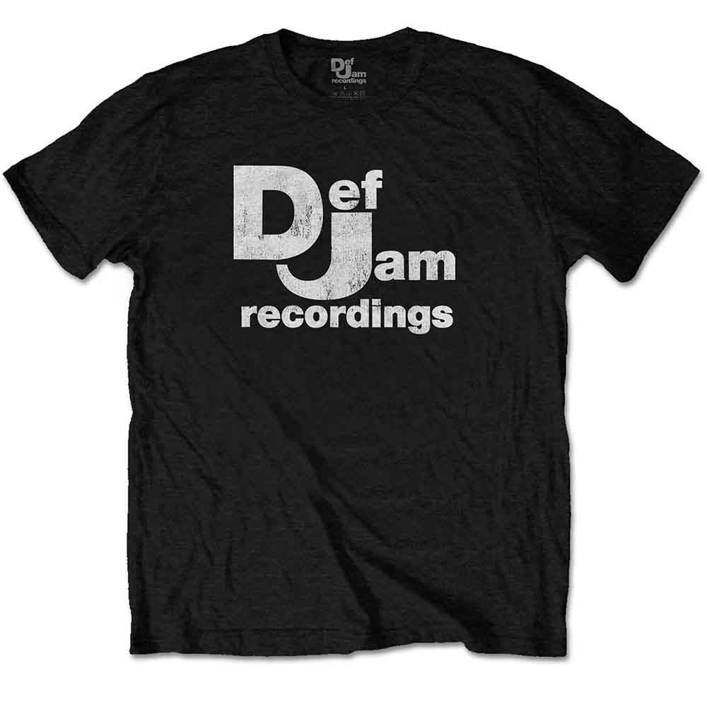 Def Jam Recordings | Classic Logo - T-Shirt Black
