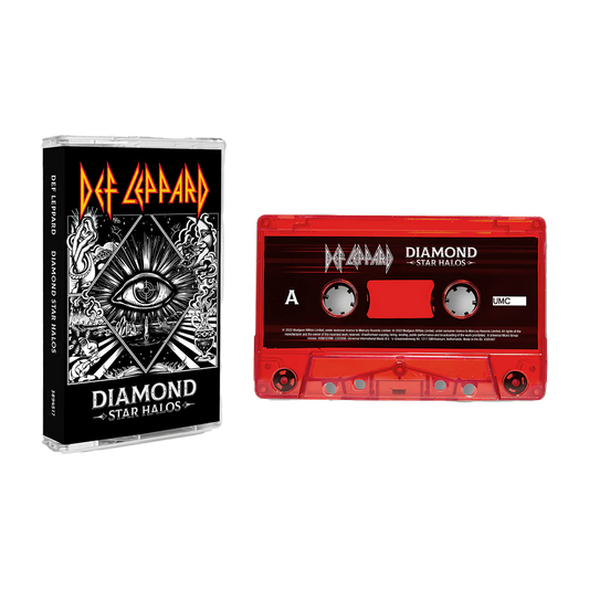 Def Leppard | Diamond Star Halos [Red Cassette] - Cassette