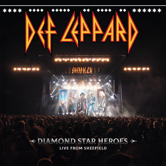 Def Leppard | Diamond Star Heroes: Live From Sheffield [180G Multicolor Splatter 2LP] [Half-Speed] - Vinyl
