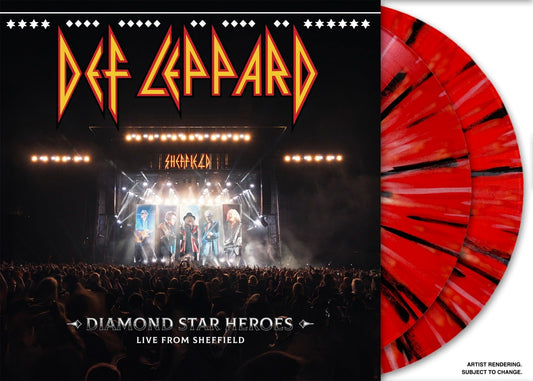 Def Leppard | Diamond Star Heroes: Live From Sheffield [180G Multicolor Splatter 2LP] [Half-Speed] - Vinyl