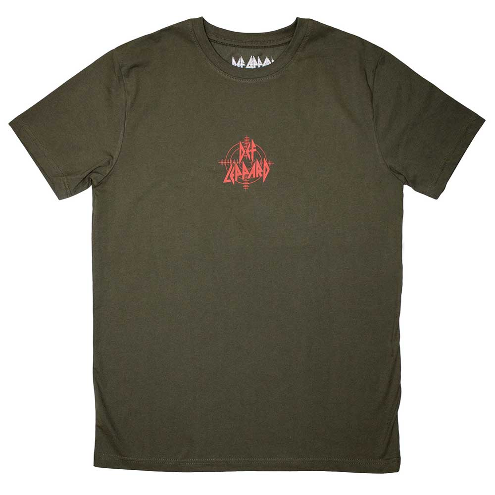 Def Leppard | Mini Target Logo - Green