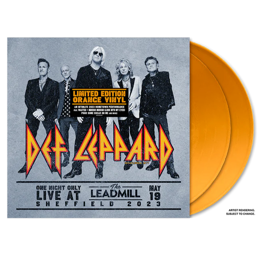 Def Leppard | One Night Only: Live At The Leadmill 2023 (Limited Edition, Orange Colored Vinyl) (2 Lp's) - Vinyl