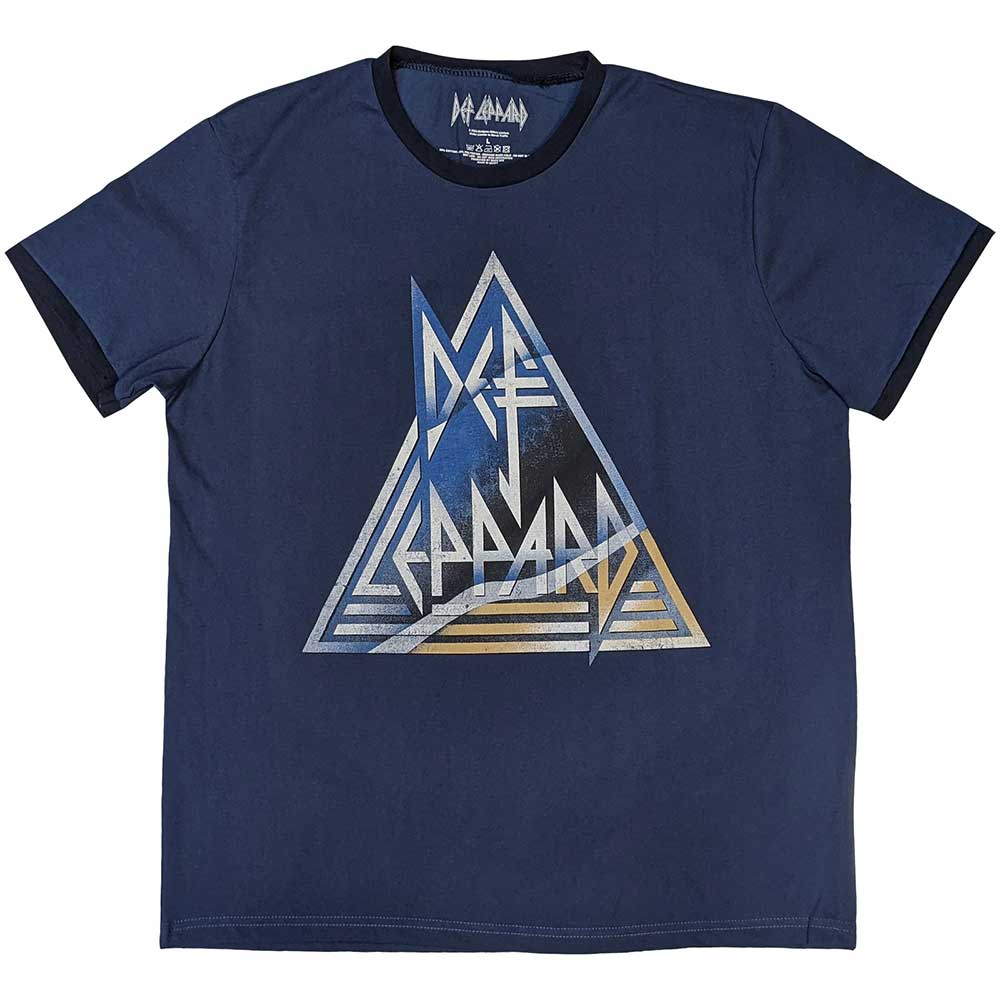 Def Leppard | Triangle Logo - Blue