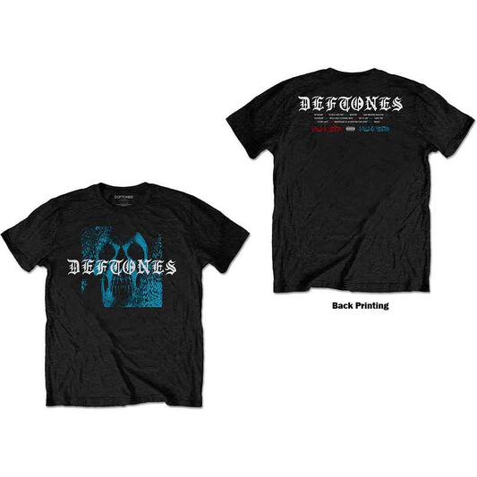 Deftones | Static Skull - T-Shirt Black