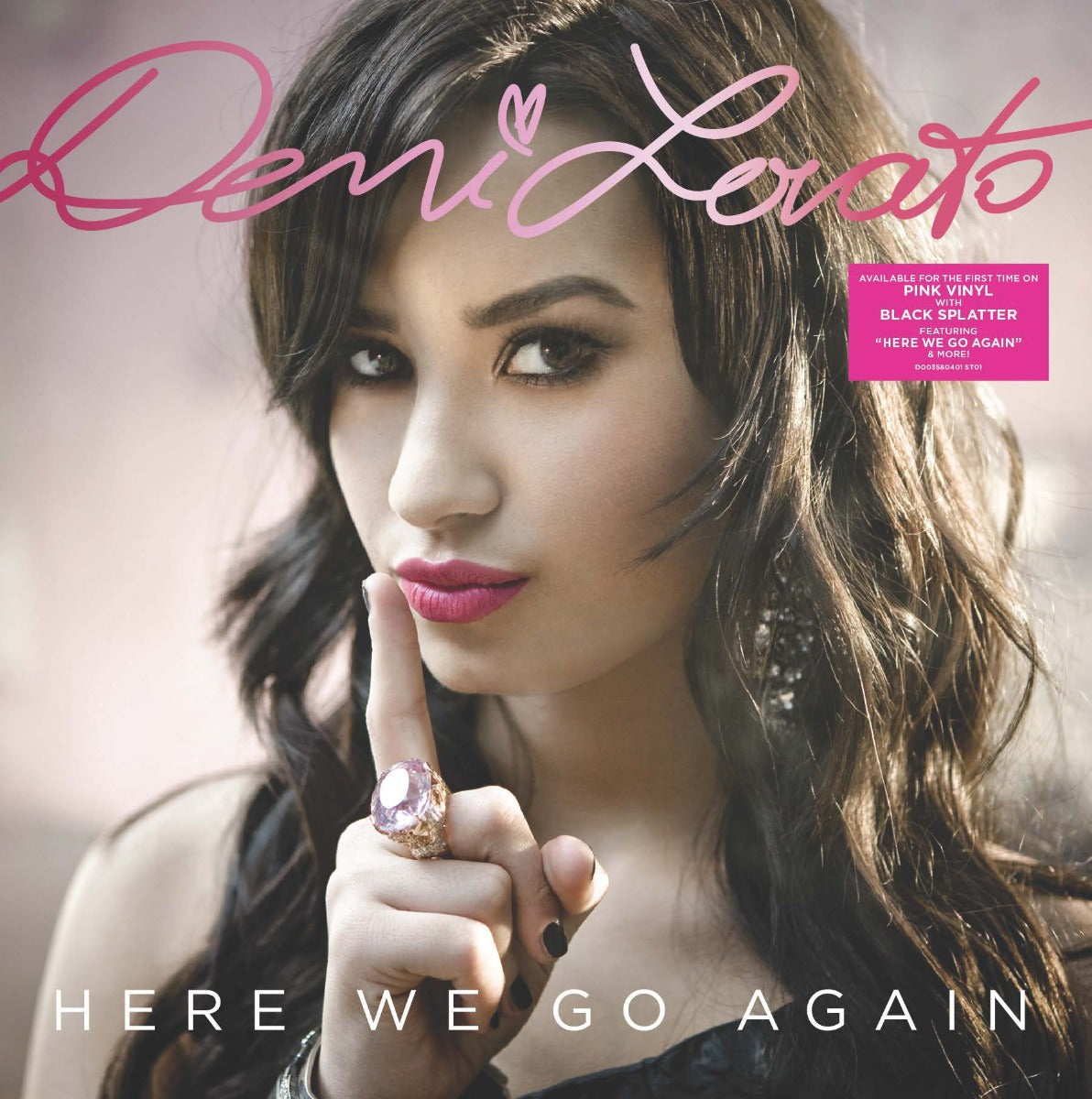 Demi Lovato | Here We Go Again [Pink/Black Splatter Lp] - Vinyl