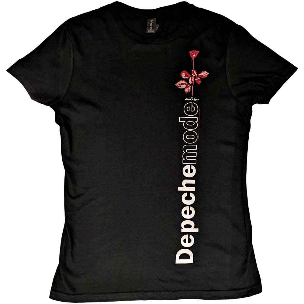 Depeche Mode | Violator Side Rose - T-Shirt Black