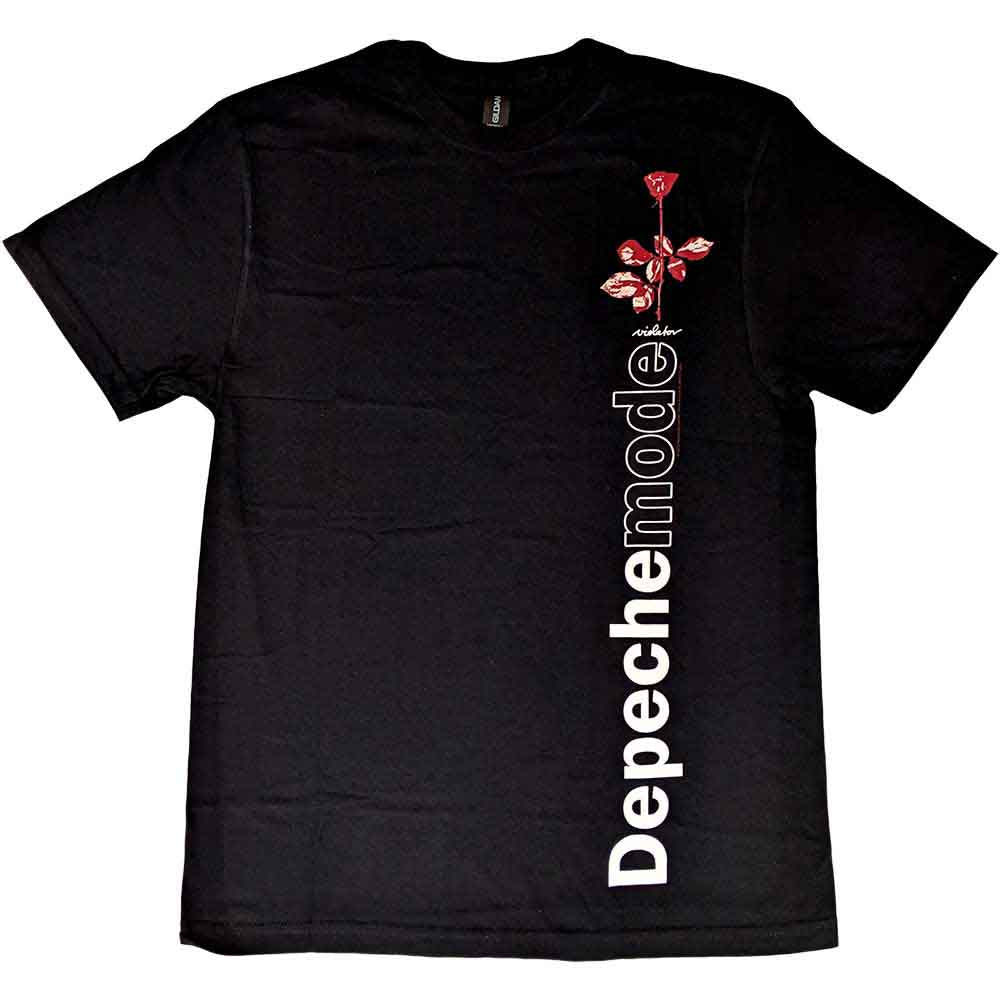 Depeche Mode | Violator Side Rose - T-Shirt Black