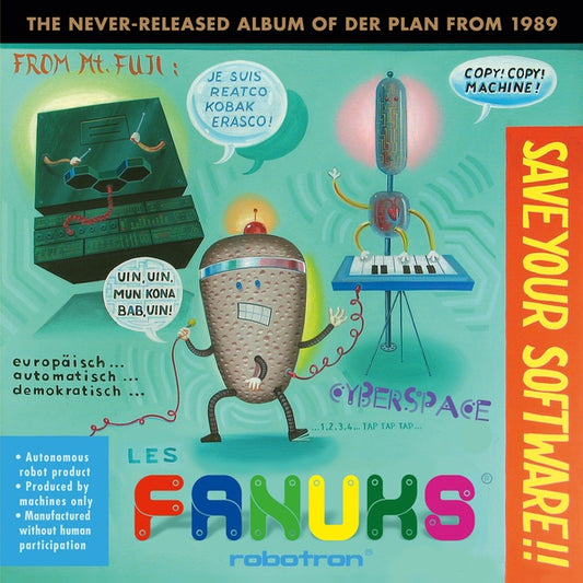 DER PLAN | Save Your Software!! (The Never-Released Album of Der Plan from 1989) - Vinyl
