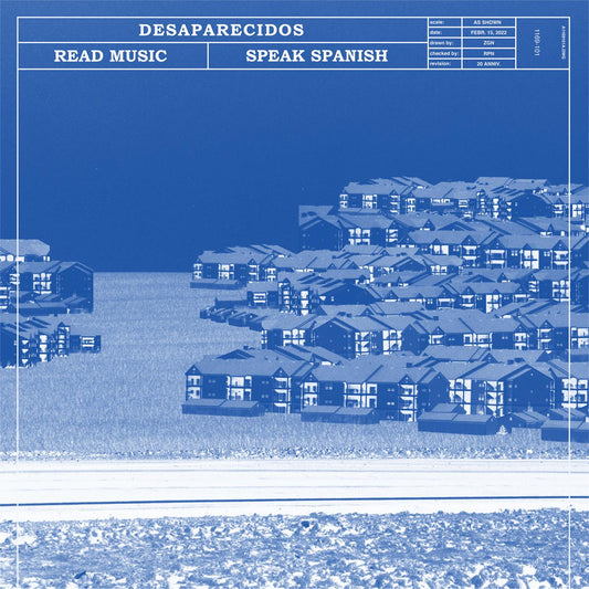 Desaparecidos | Read Music/Speak Spanish (Remastered) (TRANSPARENT BLUE VINYL) - Vinyl