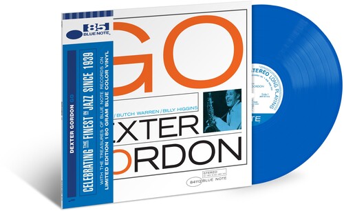 Dexter Gordon | Go! (Indie Exclusive, Limited Edition, Blue Colored Vinyl) - Vinyl