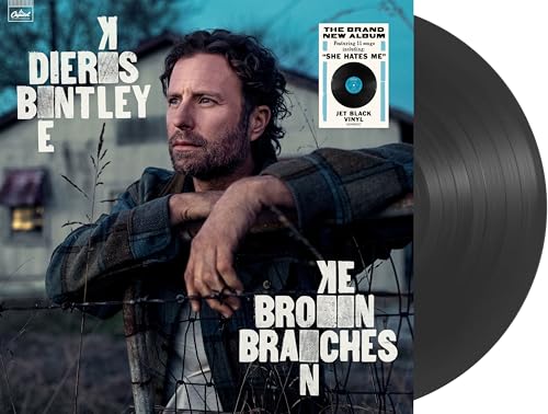 Dierks Bentley | Broken Branches [Jet Black Lp] - Vinyl