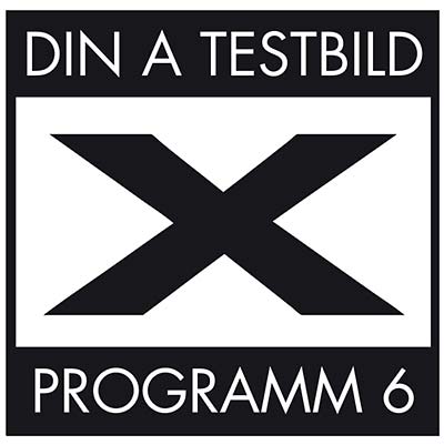 DIN A TESTBILD | Programm 6 - CD