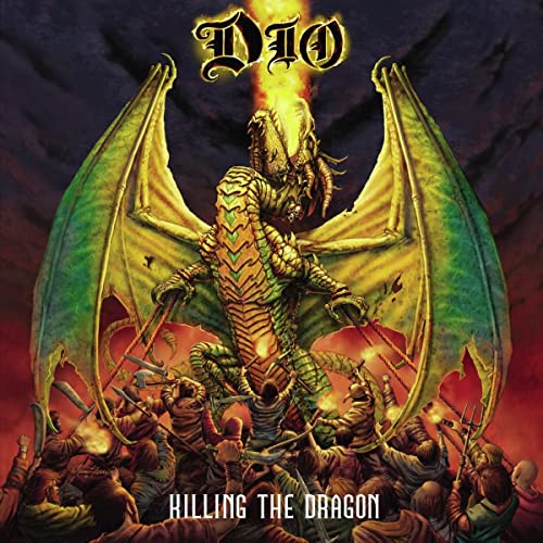 Dio | Killing The Dragon (Limited Edition Red & Orange Swirl LP) - Vinyl