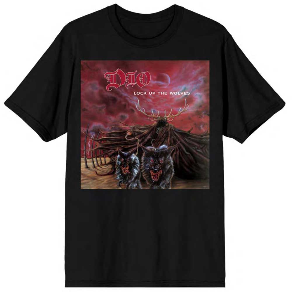 Dio | Lock Up The Wolves - T-Shirt Black