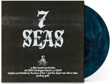 Dirty Heads | 7 Seas [Explicit Content] (Colored Vinyl, 140 Gram Palisades Blue Colored Vinyl) - Vinyl
