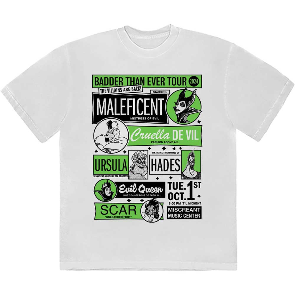 Disney | Badder Than Ever Tour - T-Shirt White