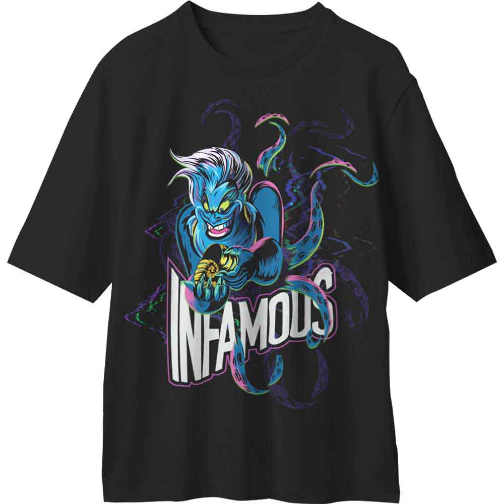 Disney | Little Mermaid Infamous Ursula - T-Shirt Black