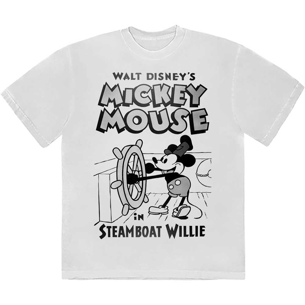 Disney | Mickey Mouse Steamboat Willie - T-Shirt White