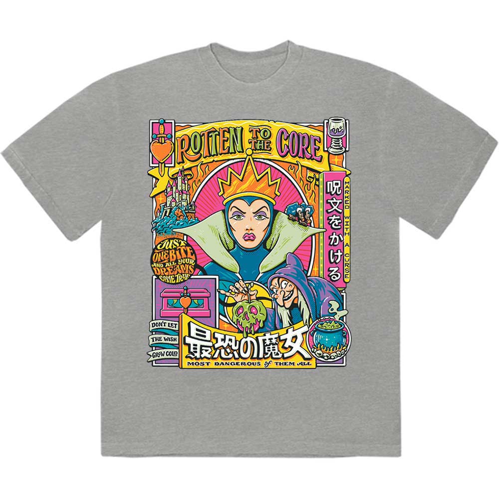 Disney | Snow White Evil Queen Rotten To The Core - T-Shirt Grey