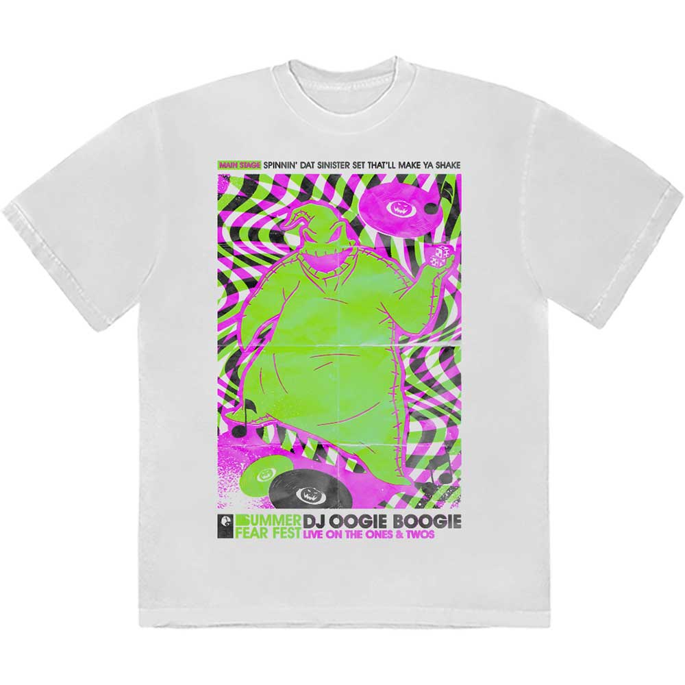 Disney | The Nightmare Before Christmas DJ Oogie Boogie - T-Shirt White