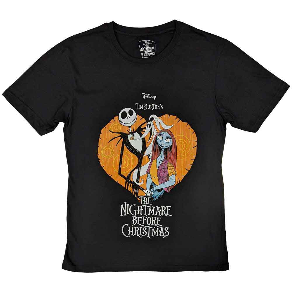 Disney | The Nightmare Before Christmas Heart - T-Shirt Black